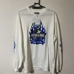 HYSTERIC GLAMOUR フレイムロングスリーブTファイヤーパターン
