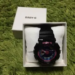 Baby-G☆BA-112-1AJF☆人気！黒×ピンク