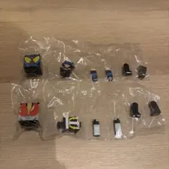 ガチャ 仮面ライダー ポリゴンヘッド セット