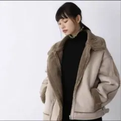 JEANASIS ムートンコート　ボアジャケット