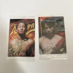 RIZINウエハース　朝倉未来、征矢貴セット