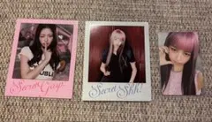 IVE レイsecret ポラロイド トレカ　セット　shh gasp