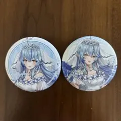 ホロライブ　雪花ラミィ　一番くじ　缶バッジ　ノーマル　1セット