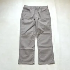 リネン 麻混 ストレートパンツ アメカジ ノームコア ナチュラル 夏物のサムネイル