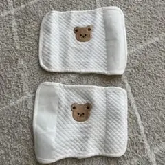 クマ刺繍の抱っこひも用パッド