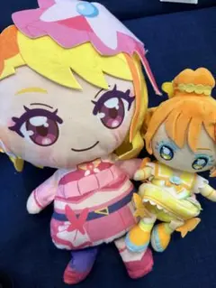 プリキュア ぬいぐるみセット 大・小