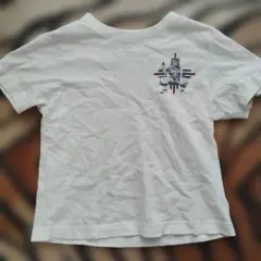 武道家風キャラクターTシャツ 120