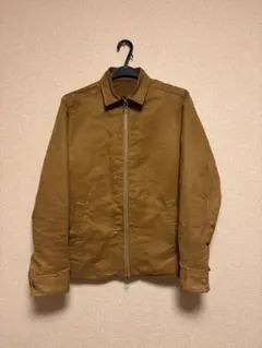 THE SHOP TK ジップアップジャケット スイングトップ キャメル 茶 Lのサムネイル