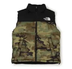 The North Face ダウンベスト　迷彩