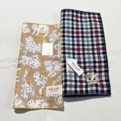 ポール&ジョー　ハンカチ・タオルハンカチ　2枚