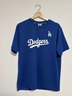 MLB ロサンゼルス　ドジャース Tシャツ メッシュ素材　大谷翔平　LL青