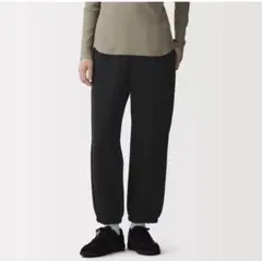 ☆在庫処分☆黒 Lサイズ イージーパンツ無印良品