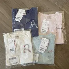 【petit main】新品タグ付き / プティプラ アルファベットTシャツ