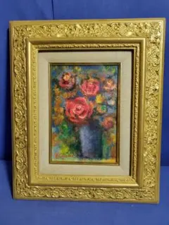 小泊 芳彦作 都市風景 油彩画 金色フレーム F6号 B-10 - メルカリ 小泊芳彦