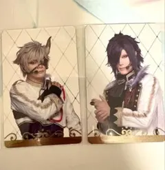 刀ミュ シブツタ 衣装展 ふぉとカード 鬼丸国綱 大典太光世 2枚セット