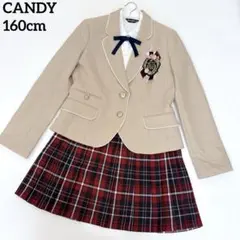 美品✨キッズフォーマルスカートスーツセットアップ 6点セット ベージュ160cm