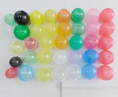 ガチャガチャ 空カプセル ガシャポン まとめ売り 37個