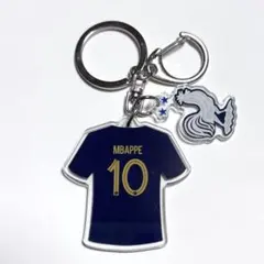 ワールドカップ サッカー選手 エムバペ Mbappe キーホルダー