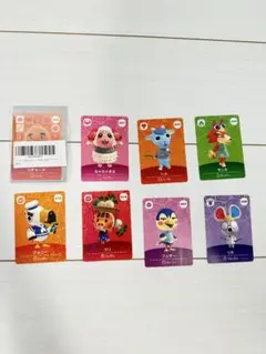 amiiboカード リチャード ちゃちゃまる れむ モニカ どうぶつの森