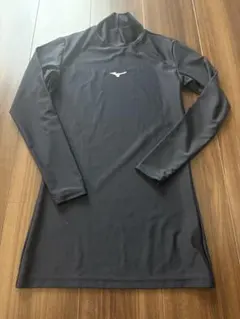 MIZUNO アンダーシャツ ハイネック 長袖 ブラックのサムネイル