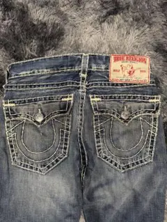 true religion joey super t 白ステッチ io着用のサムネイル