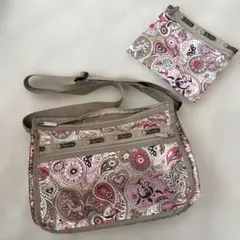 LeSportsac ペイズリー柄 ショルダーバッグ＆ポーチ