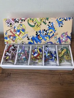 ミッキーマウス グラス 5個セット