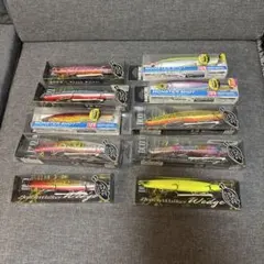 最終値下げ メガバス、エバーグリーン ミノー・プラグ 8個セット