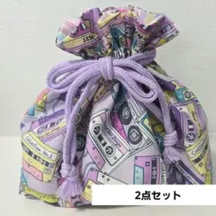 ハンドメイド お弁当袋＆コップ袋セットのサムネイル
