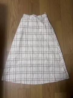 ROPE PICNIC チェック柄 フレアスカート 38