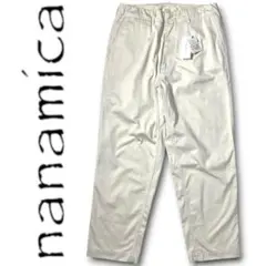 34 ナナミカ 定価2.86万 Wide Chino Pants 日本製のサムネイル