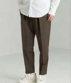 green label relaxing インタック テーパード 9分丈 パンツ