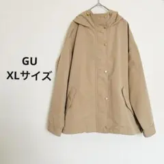 GU マウンテンパーカー ベージュ XL