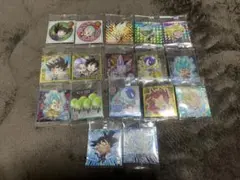 ドラゴンボール超戦士シールウエハース超　超絶感謝の十周年　17枚セット