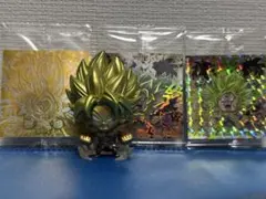 ドラゴンボール超戦士フィギュア、シール レアセット+2枚追加