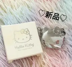 新品♡ハローキティ♡ミニコンパクト♡バッグチャーム