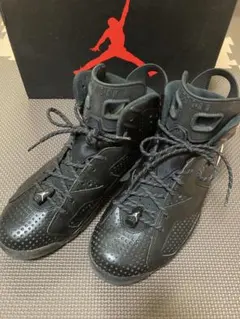 US9 NIKE AIR JORDAN 6 RETRO BLACK CAT