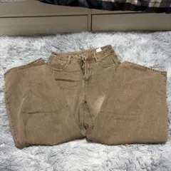 SHEIN デニム ブラウン