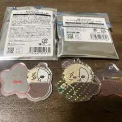 まじかるちいかわ　ラッコ　ミラーステッカー　アクスタ　アクリルキーホルダー