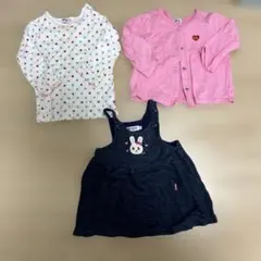 ミキハウス　出産祝い　女の子　80サイズ