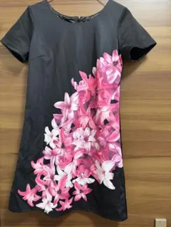夏！オトナRady リゾフラワンピース ミニワンピ
