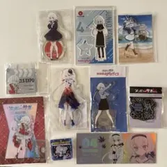 ゾンビランドサガ 紺野純子 アクリルスタンド チケットカード キーホルダー ゾンビランドサガ 紺野純子 アクリルスタンド チケットカード