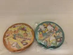 サンリオ　きらきら　ビッグサイズ　缶バッジ セット