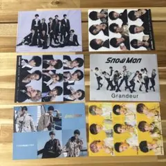 Snow Man CD特典クリアファイルまとめ売り