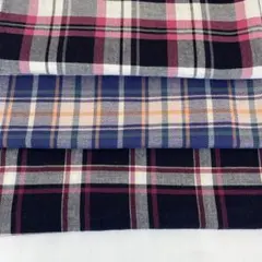 チェック 生地 セット