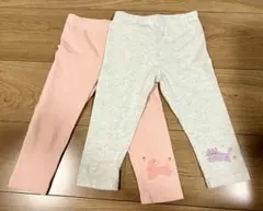 【新品】ベビー こどもレギンス 2枚セット