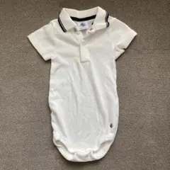 PETIT BATEAU プチバトー ポロシャツロンパース　67cm 6m