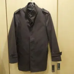 MONSIEUR NICOLE ブラウン ステンカラーコート 46