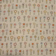 可愛いお花柄☆USAコットン