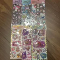 クリアキャンディシール　サンリオ　４種セット